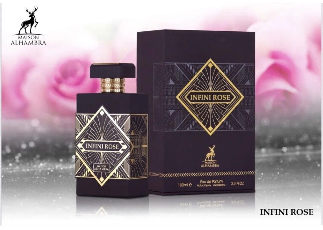 Infini Rose EDP Perfume By Maison Alhambra 100 ML 🍇Super Amazing Rich Niche🍇