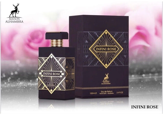 Infini Rose EDP Perfume By Maison Alhambra 100 ML 🍇Super Amazing Rich Niche🍇