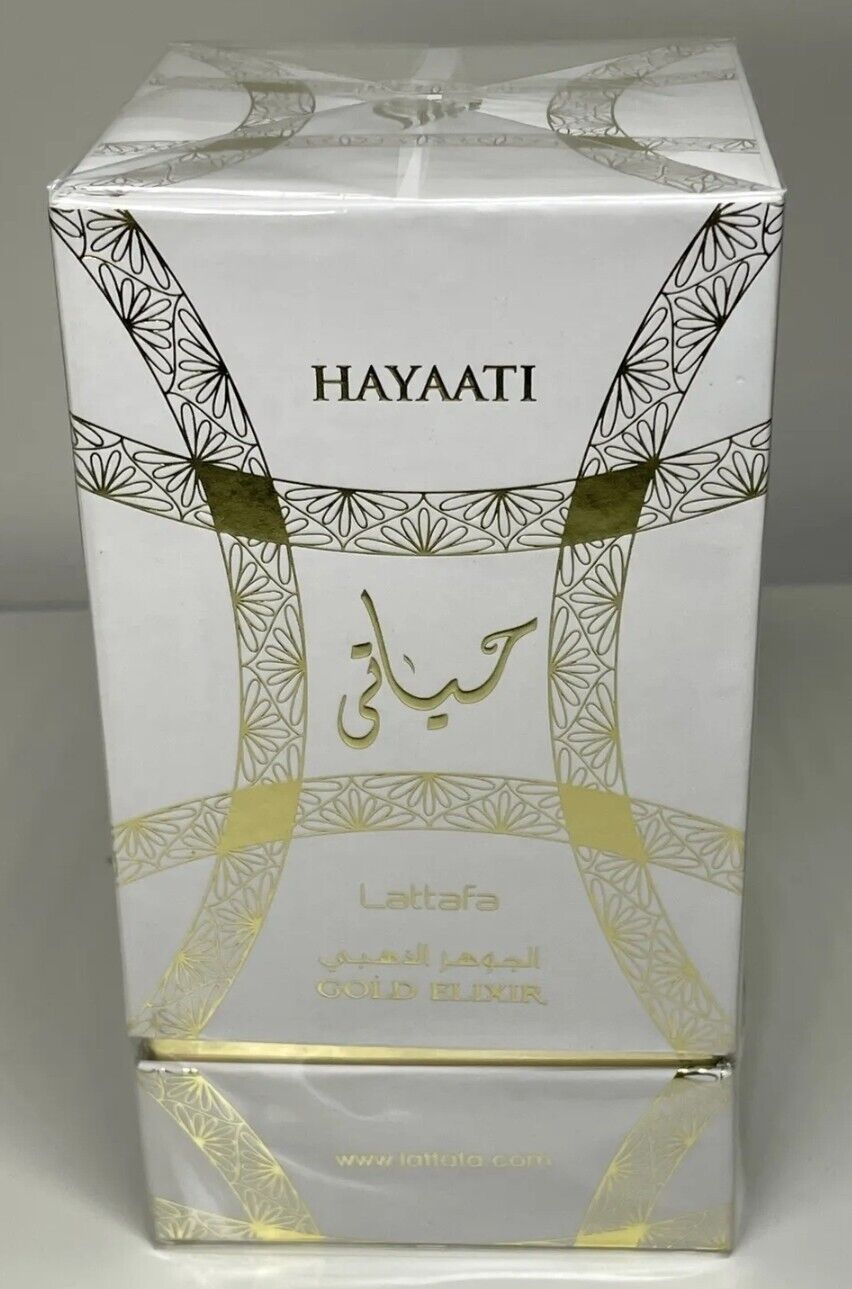 Hayaati Gold Elixir EDP Perfume By Lattafa 100 ML:🥇Super Rich Fragrance🥇